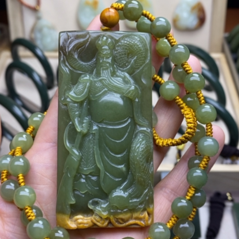 【闪购商品】和田玉挂件未镶嵌大*