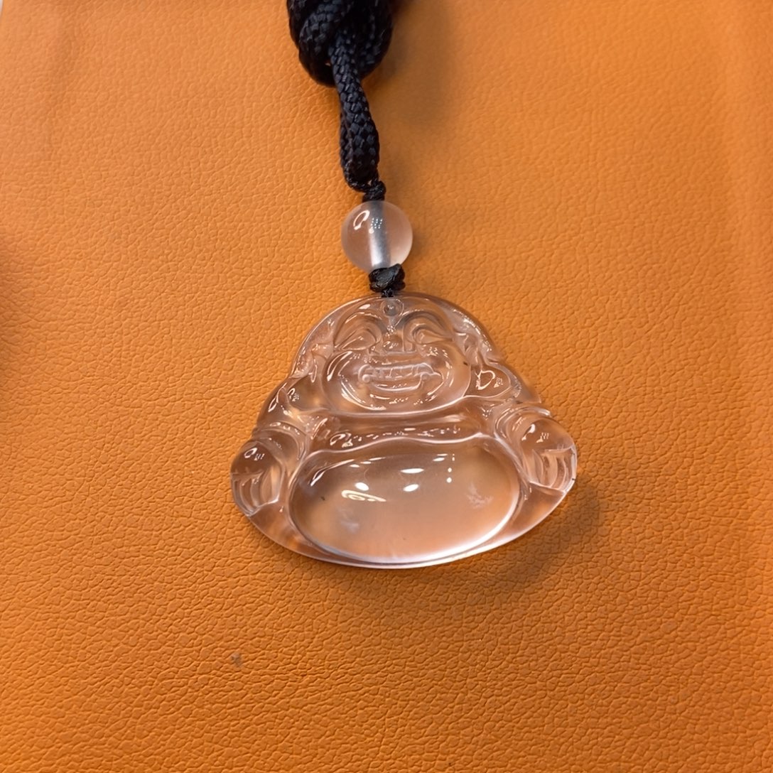 石英质玉未镶嵌吊坠