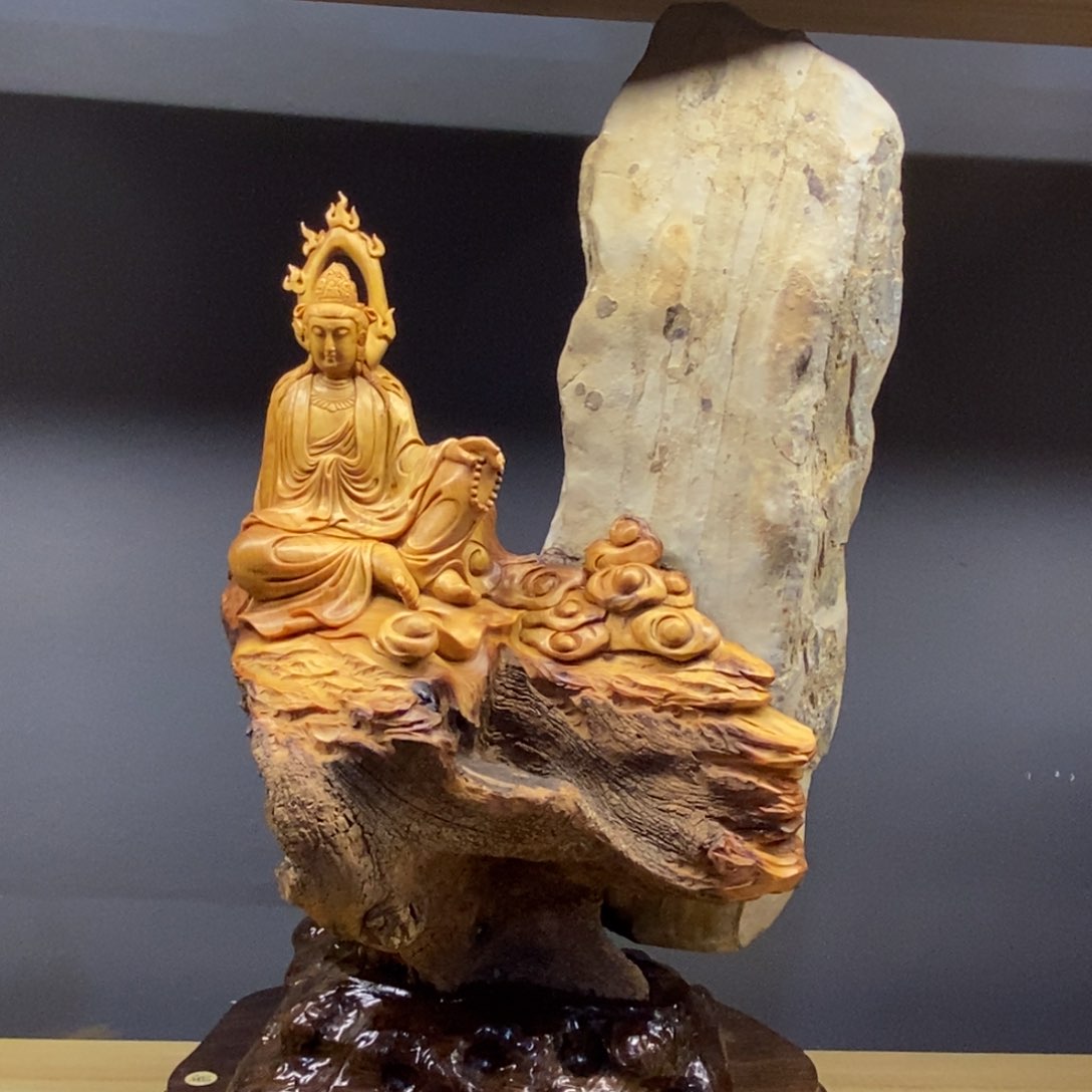 柏木观自在意境自然