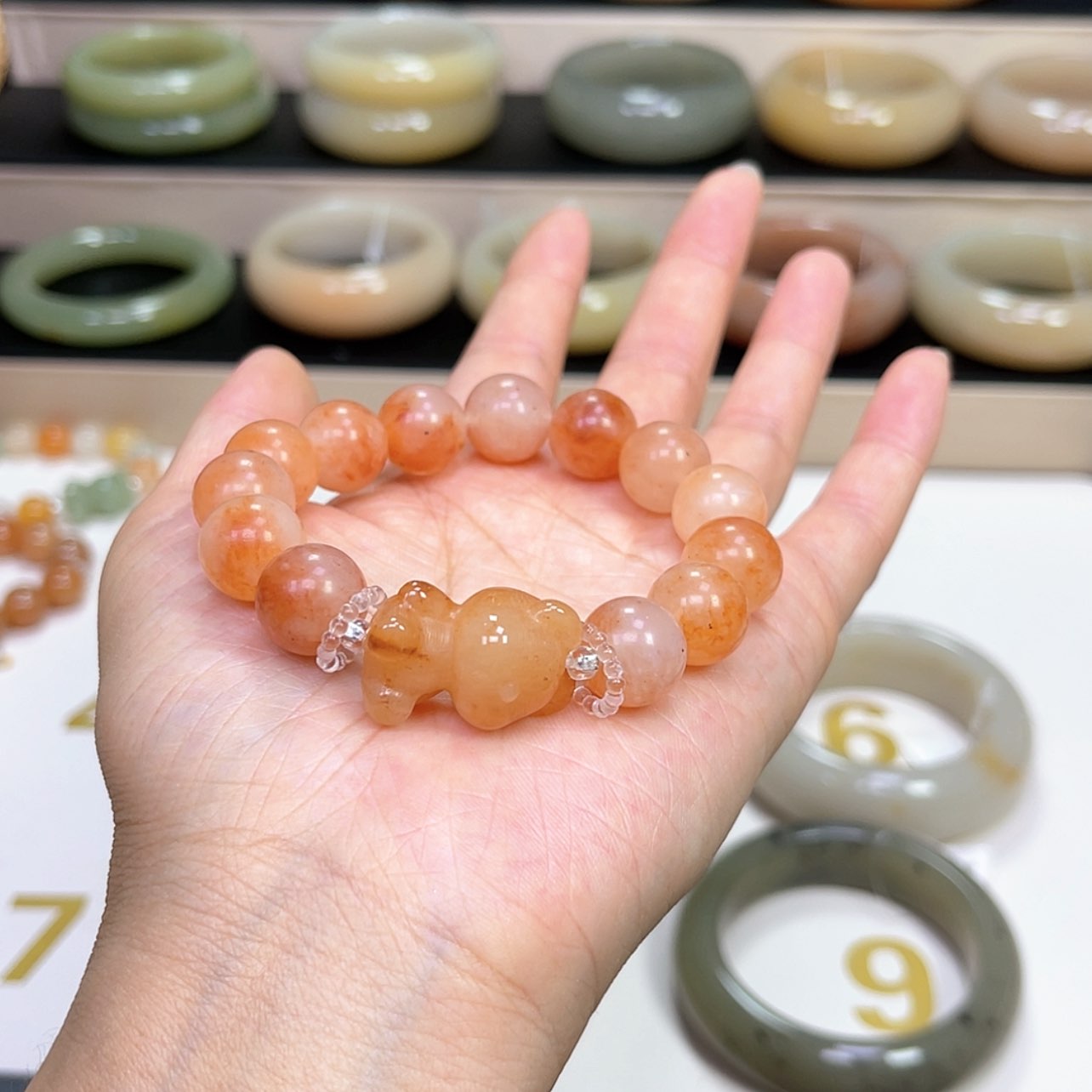 【闪购商品】石英质玉手镯未镶嵌