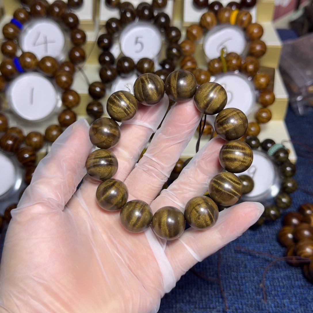 阴沉木手串/手链阴沉木1.8