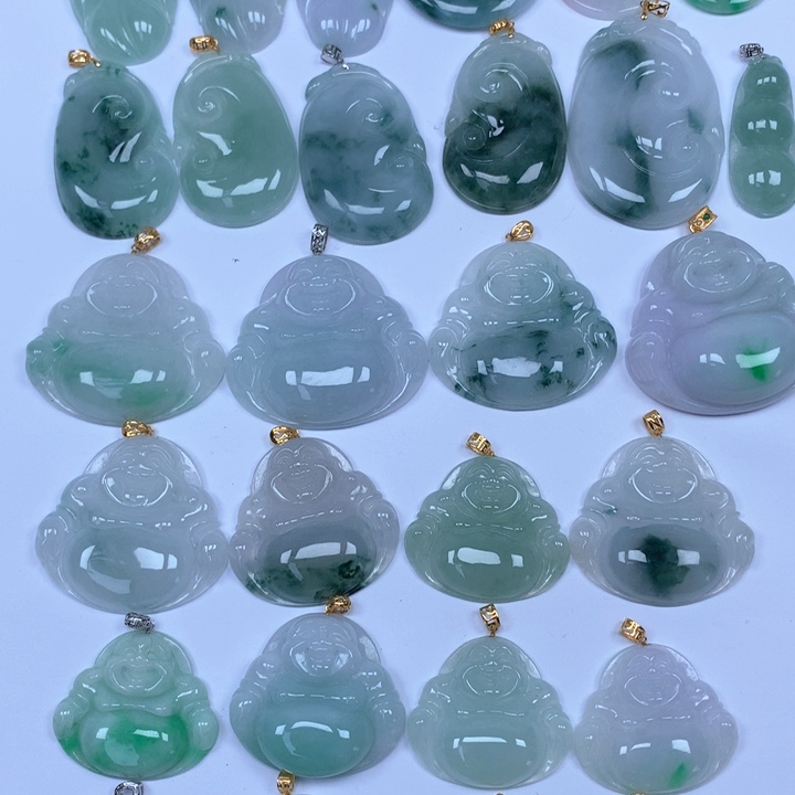 翡翠颈饰未镶嵌天