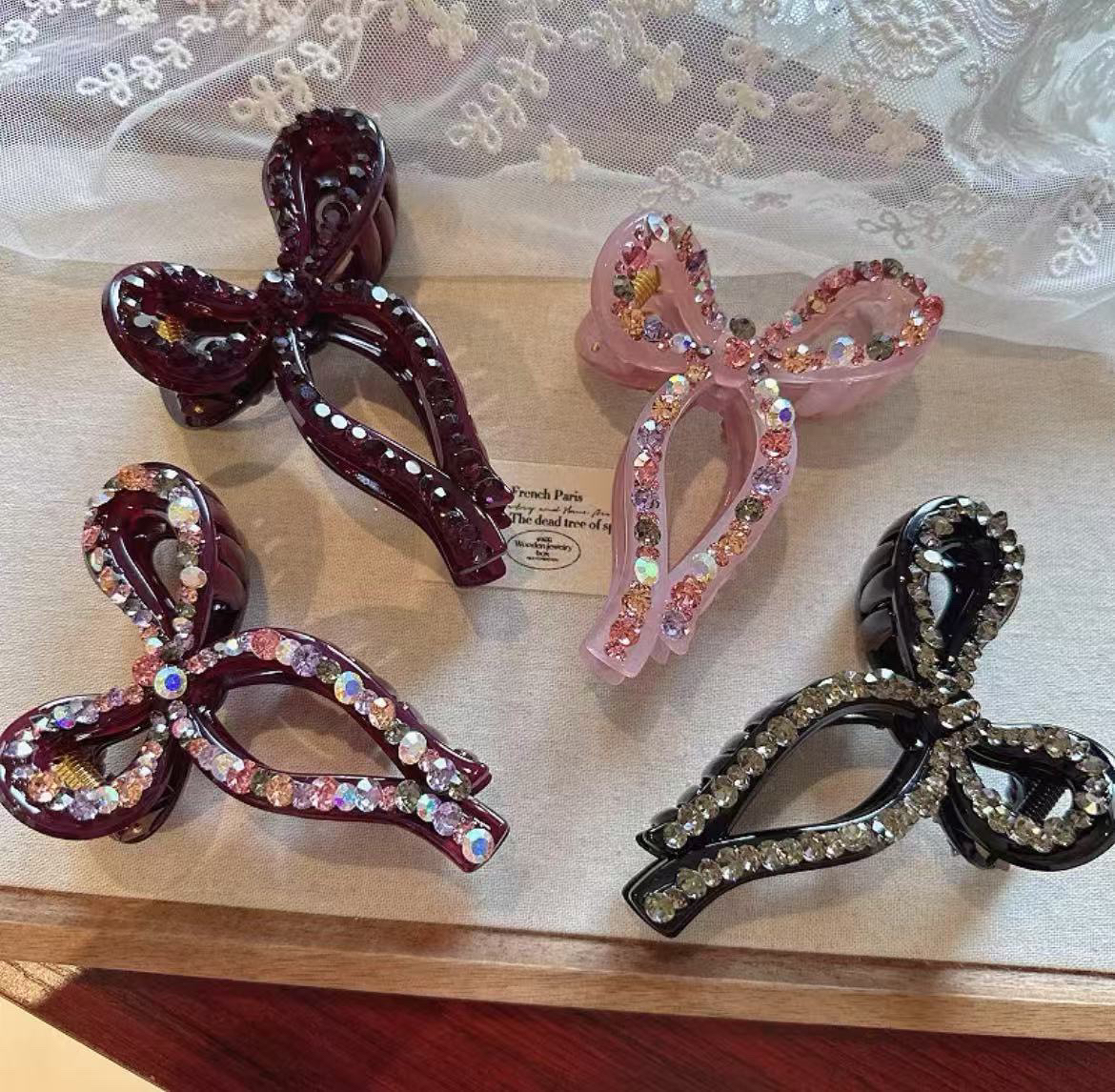 发饰抓夹发卡发夹发圈刘海夹耳环项链戒指