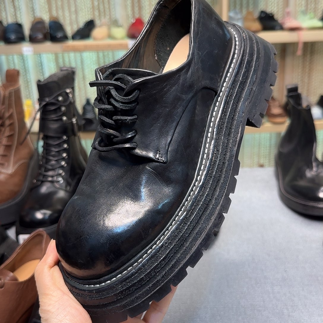 28号黑色德比鞋37码微重偏大