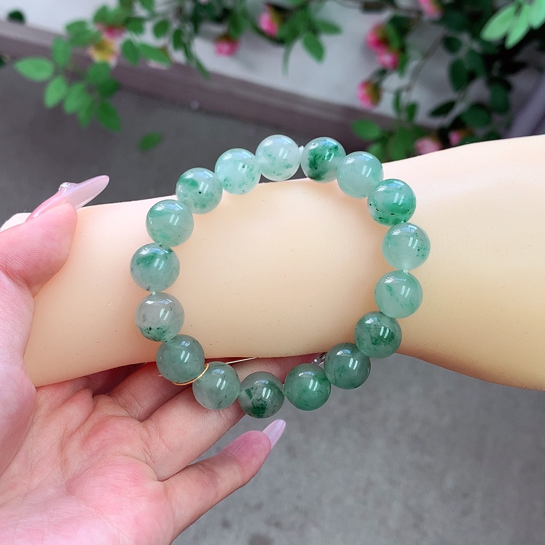 石英质玉手链未镶嵌多****贝