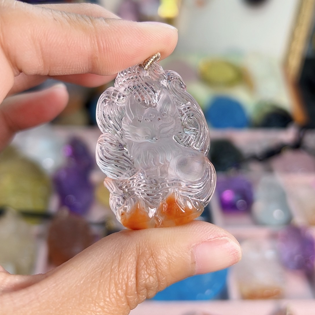 水晶颈饰未镶嵌水晶