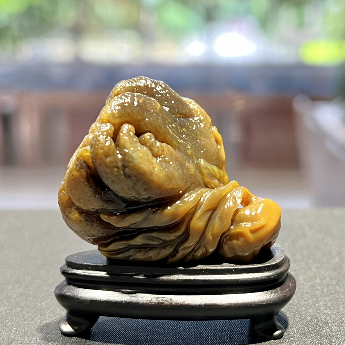 黄皮黑田〈佛手〉把玩，张纯连作