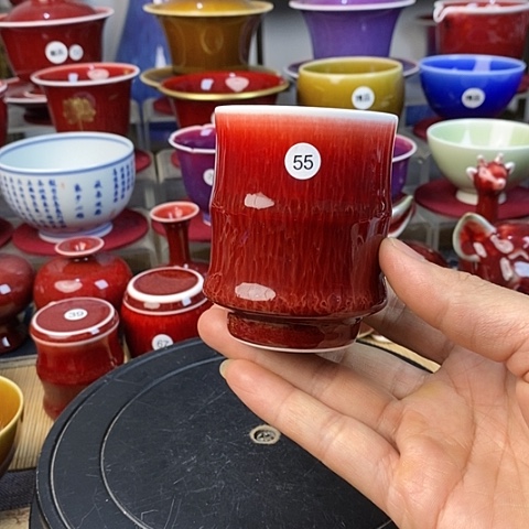 【闪购商品】景德镇名陶雅玩原矿郎红