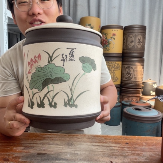 紫砂茶叶罐茶叶罐