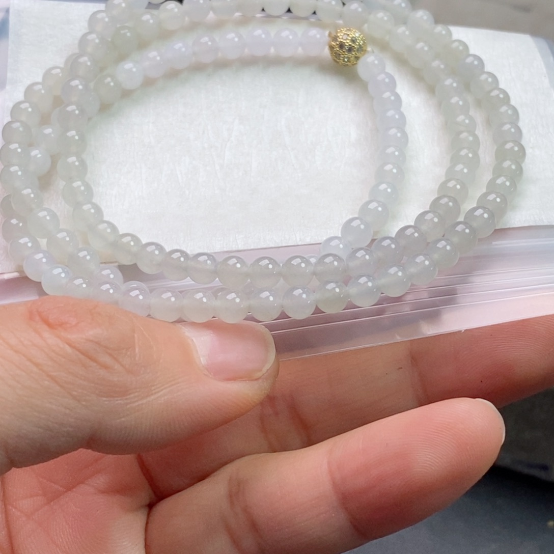 定制翡翠未镶嵌嗯****)翡翠定制手链