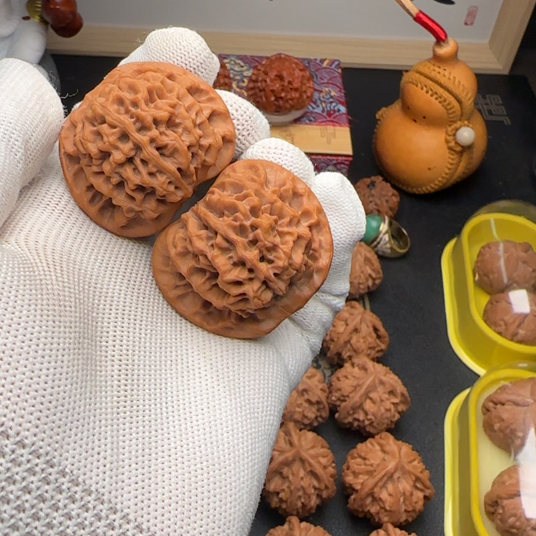 文玩核桃吊坠秦闷41全品