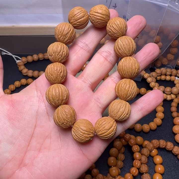 猴头核桃手串素串