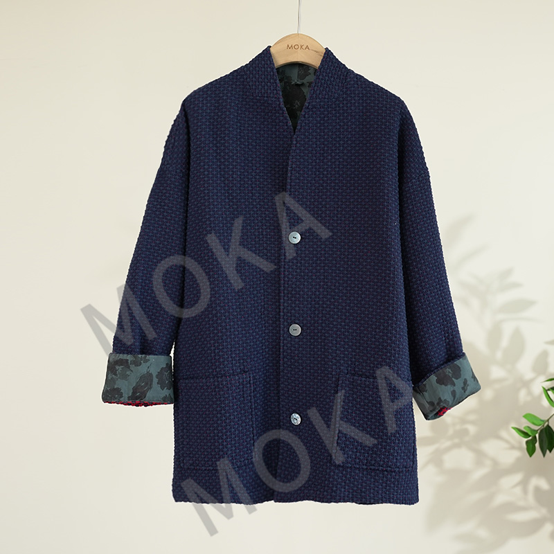 芬兰订单669克刺子绣立体纹理女式外套（241124）2355