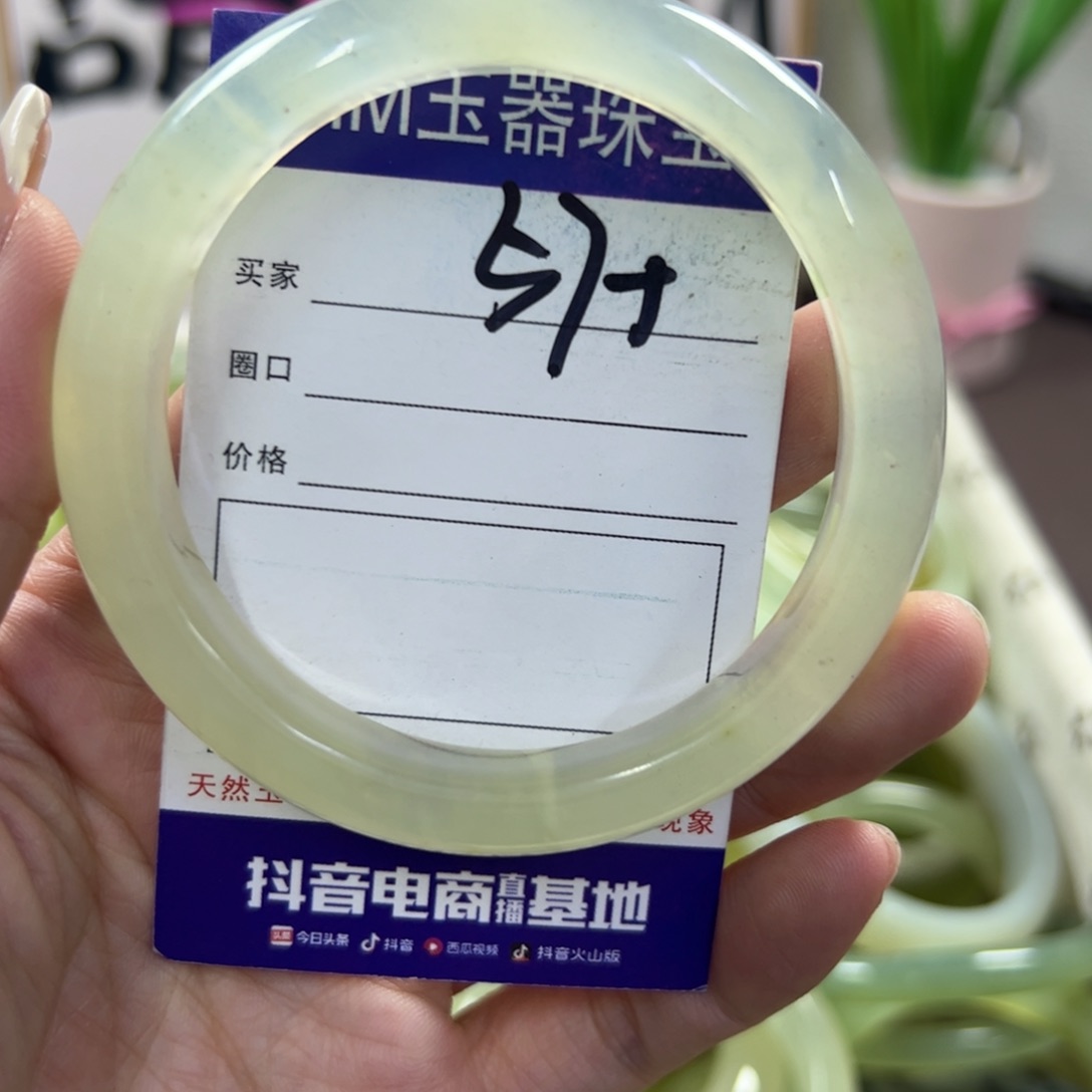 蛇纹石玉手镯未镶嵌543