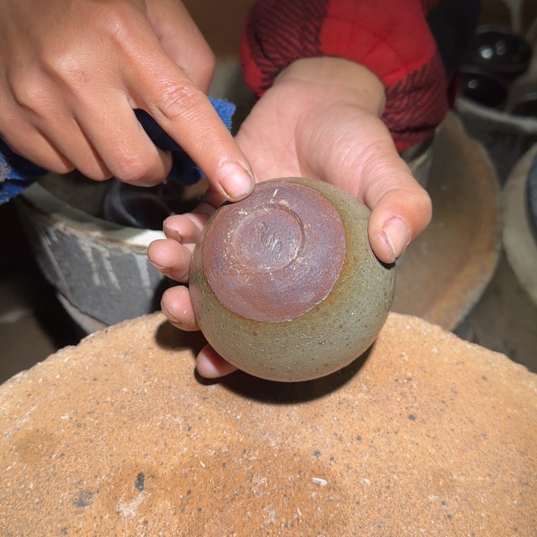 茶盏收工柴烧建盏110