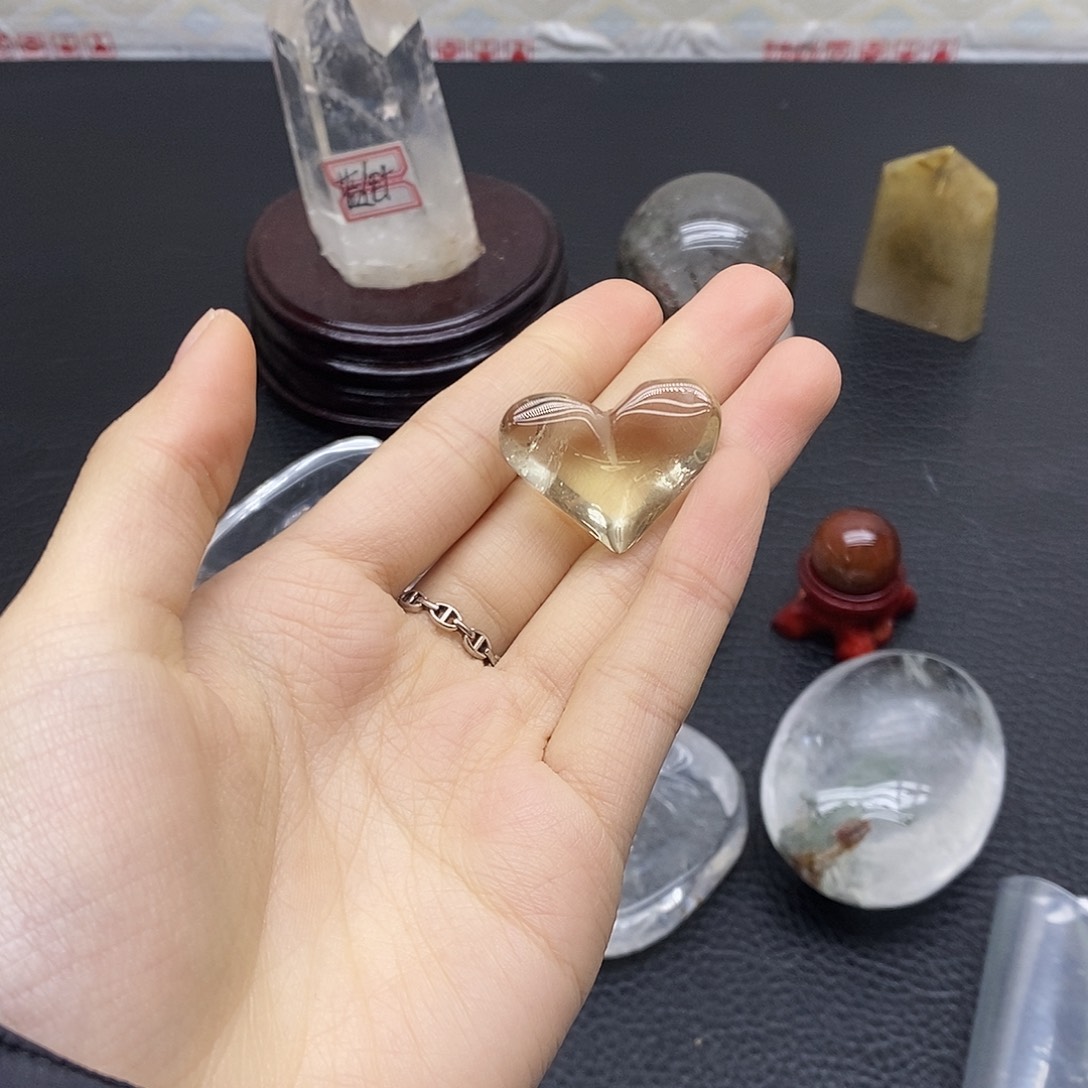 水晶珠宝半成品未镶嵌497水晶石