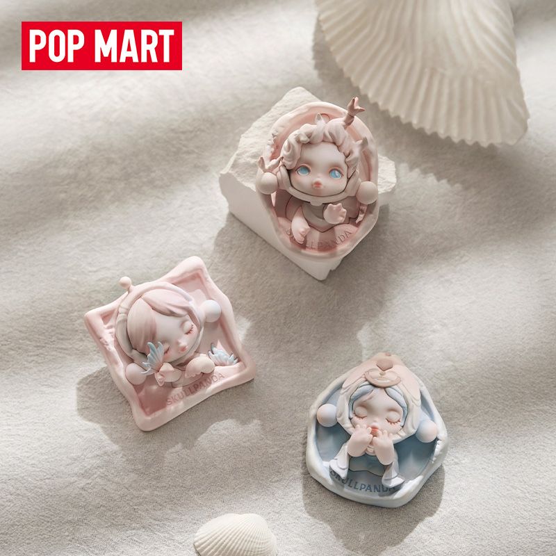 【折扣】泡泡玛特SKULLPANDA进退之门系列冰箱贴盲盒