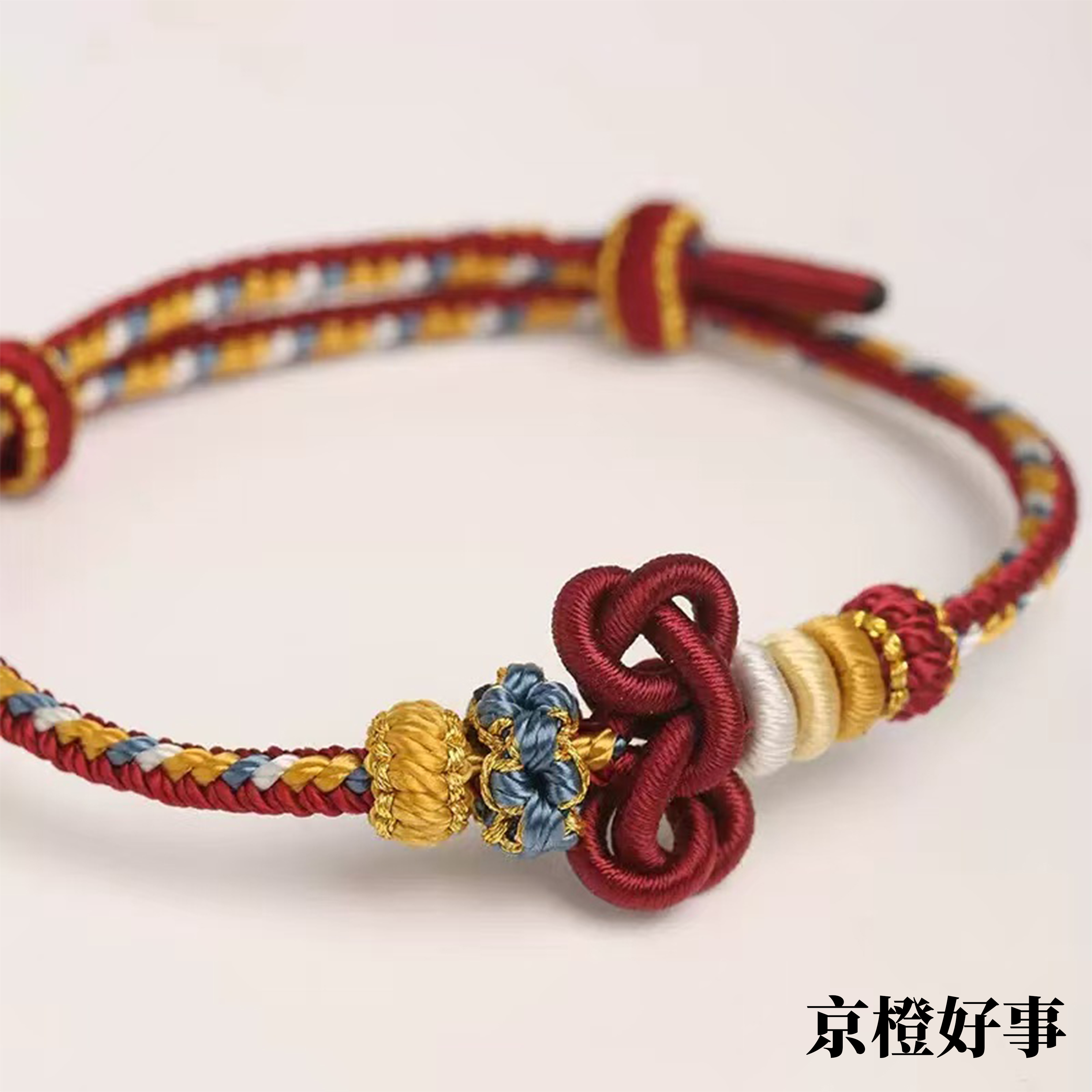 【马到福临】文昌结手工编织手绳