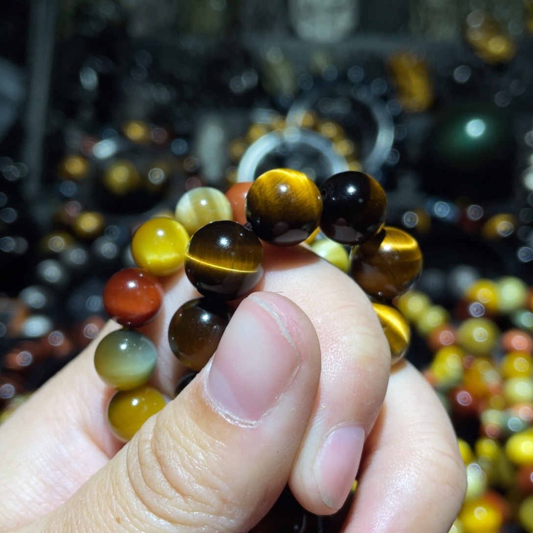 木变石未镶嵌手链欧*