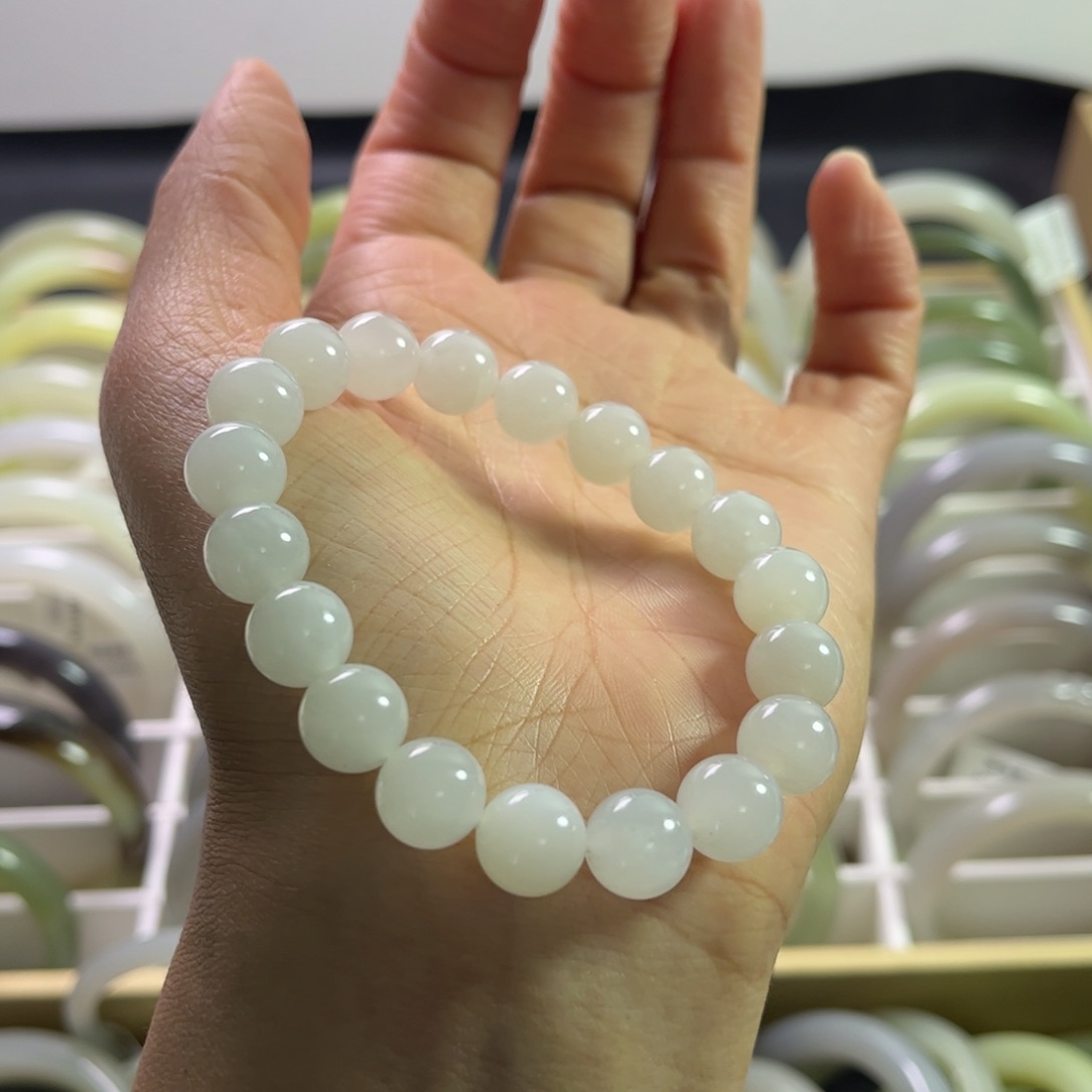 和田玉手链未镶嵌