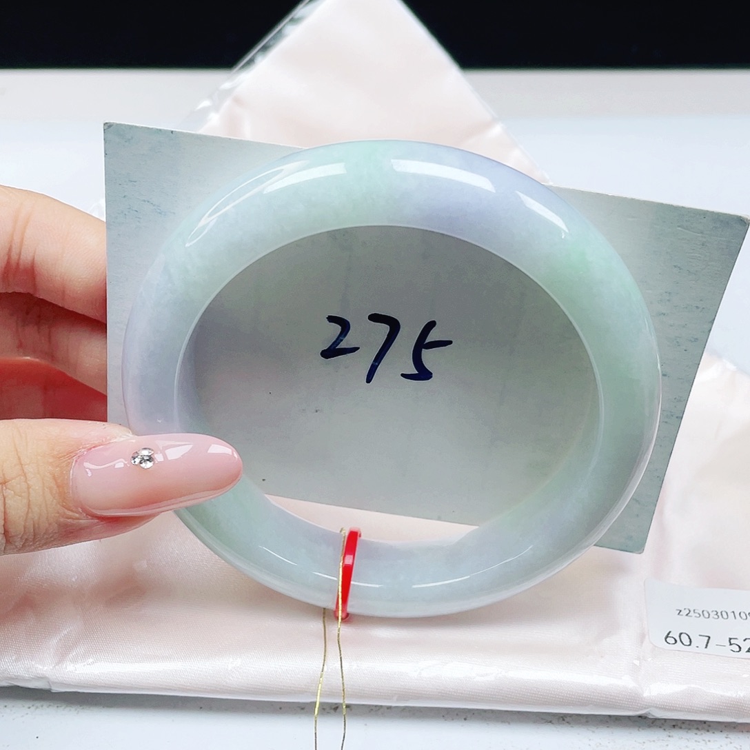 翡翠未镶嵌手镯 正圈60+