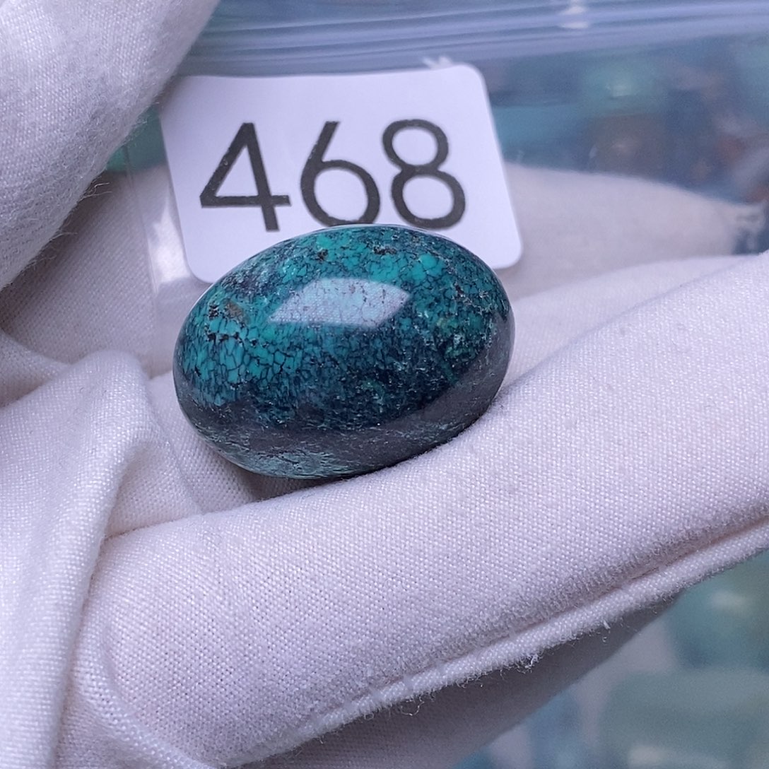 绿松石未镶嵌珠宝半成品