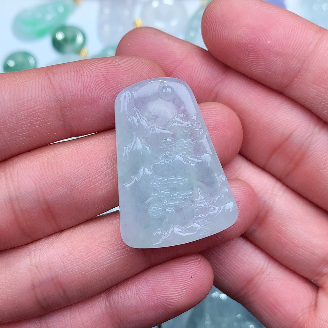 翡翠吊坠(不含链)未镶嵌