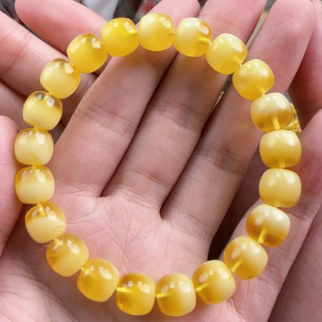 琥珀裸石未镶嵌蜜蜡