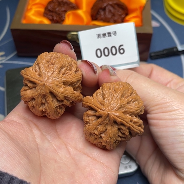 文玩核桃把件粗筋40