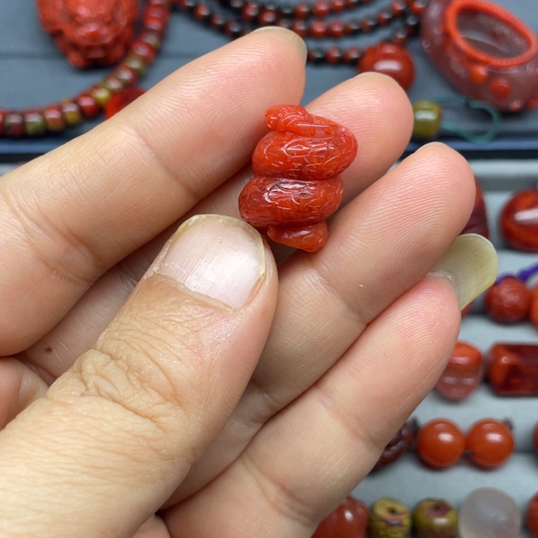 南红玛瑙未镶嵌配饰