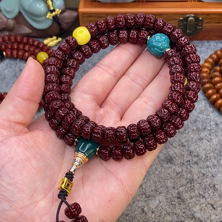 吊坠金刚菩提9mm盘龙108