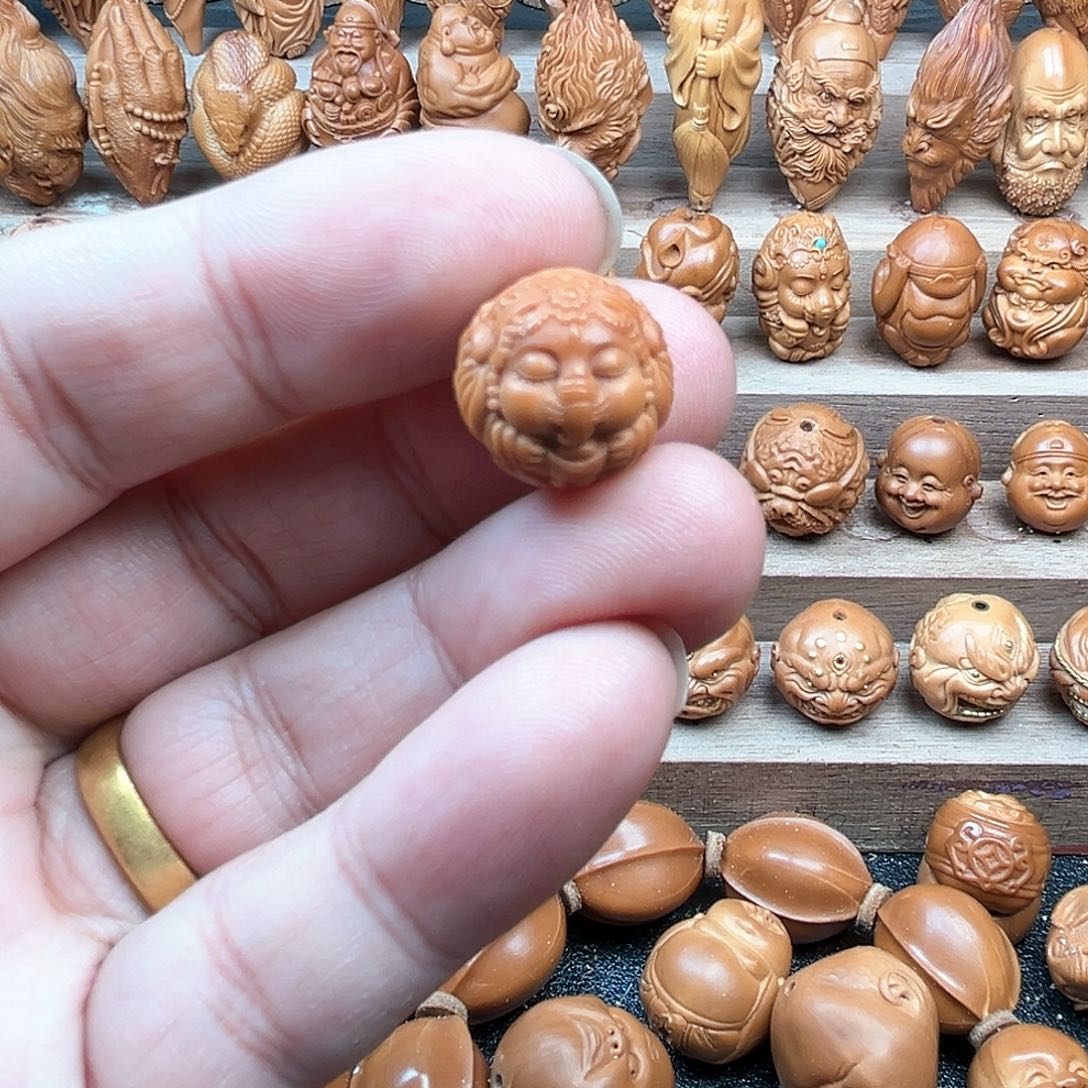 猴头核桃吊坠16象宝