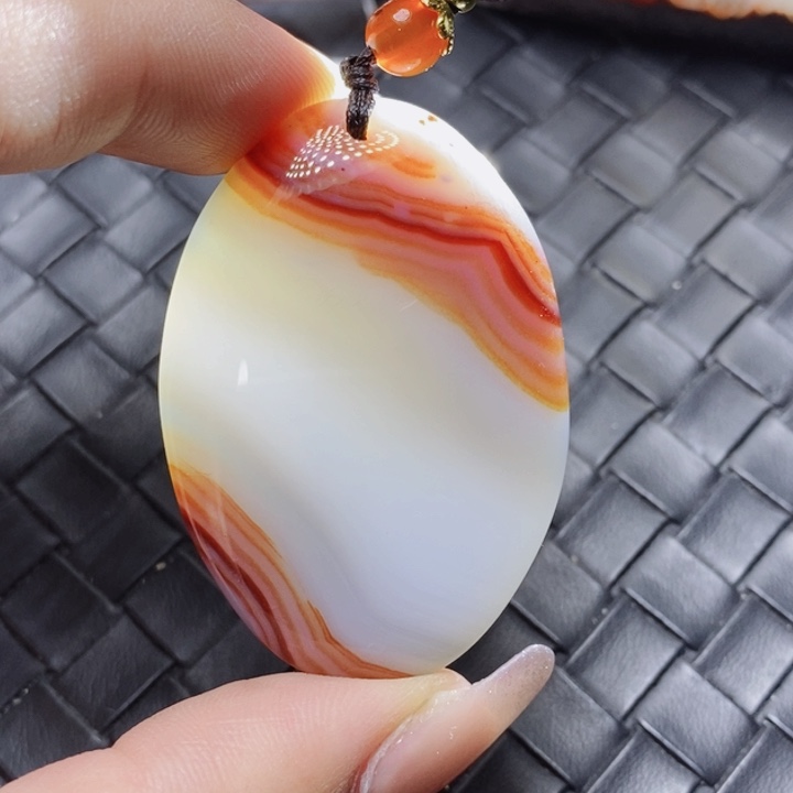 玛瑙/玉髓吊坠(不含链)未镶嵌