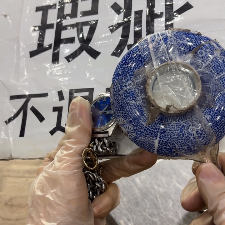 陶瓷古美术置物摆件