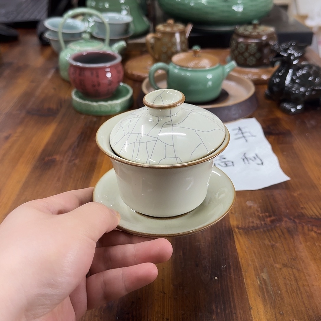 小仲青瓷茶器微瑕7221