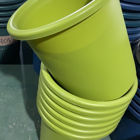 树脂四季8号微瑕果绿无托5个