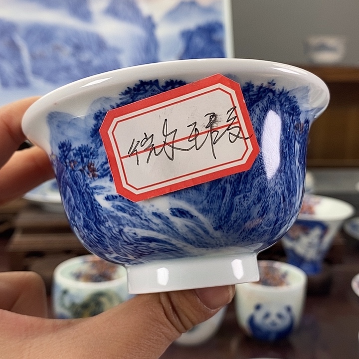 杯景德镇手工手绘陶瓷，高亮兴老师作品