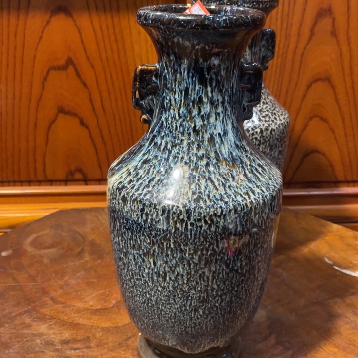 陶土小六古美术工艺品