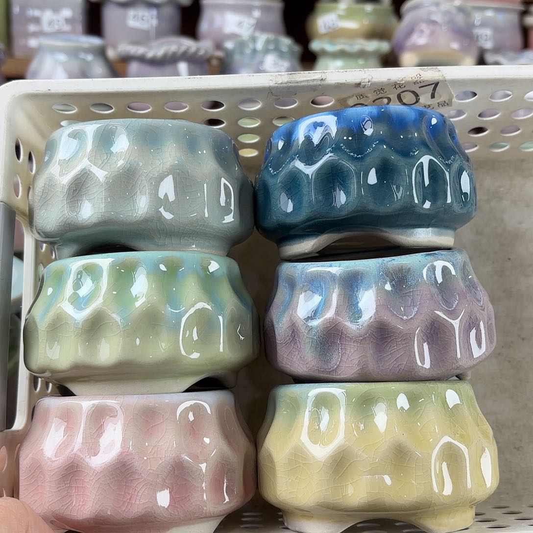 陶瓷量货/口6/7高深浅搭配发6个