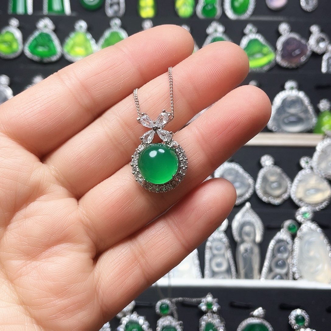 玛瑙/玉髓颈饰合金