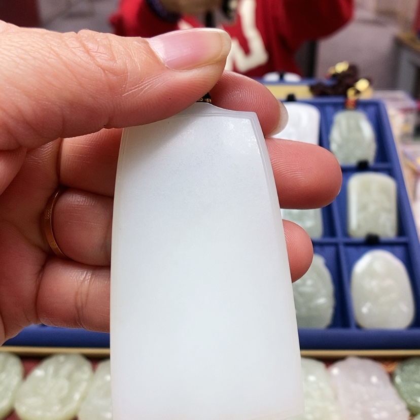 【闪购商品】和田玉颈饰未镶嵌蓝**海