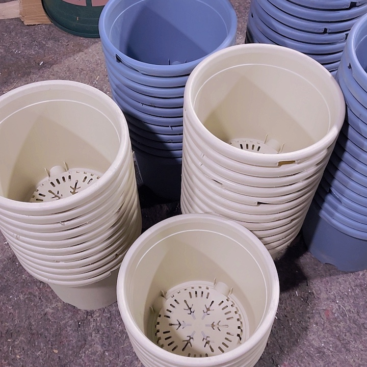 树脂雪花4号25口径米色6个