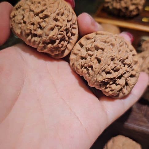 吊坠文玩核桃43.5白狮子头