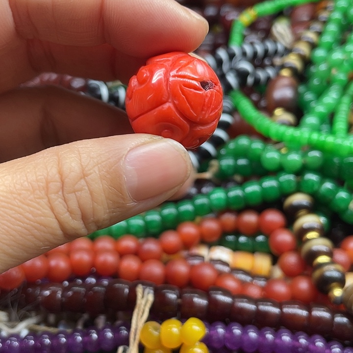 随****玛瑙/玉髓未镶嵌颈饰