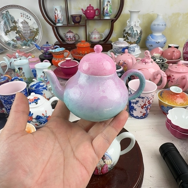 陶摆件景德镇陶瓷老厂瓷16