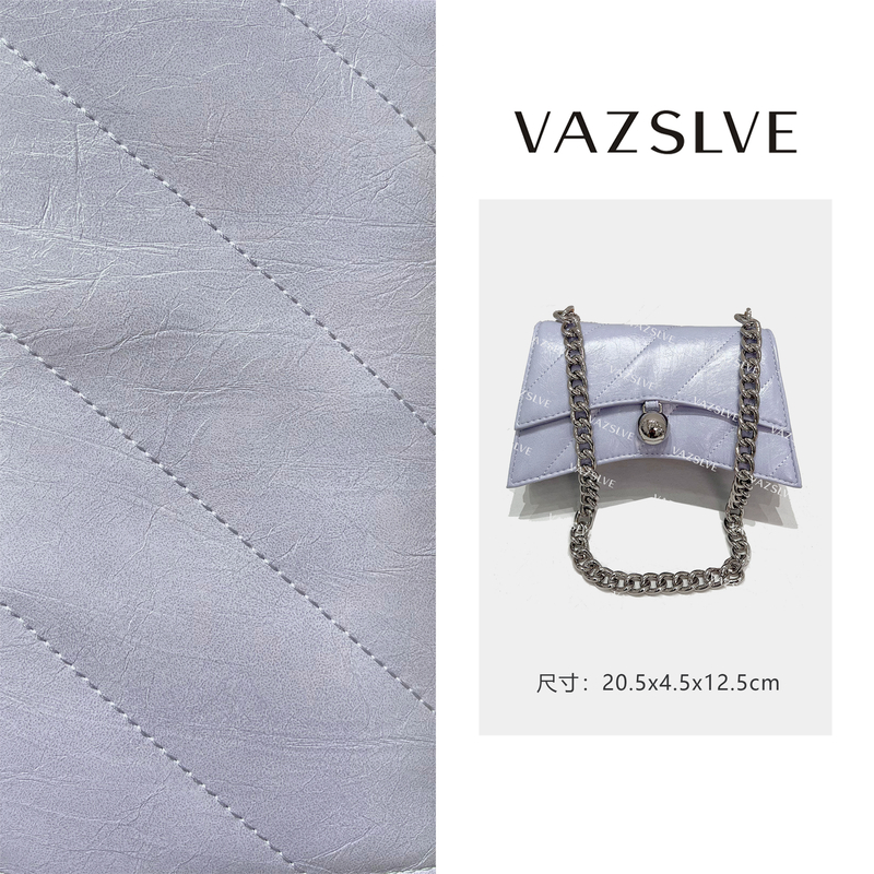 VAZSLVE/原创设计ZT-D7157-海葵紫 春季新款轻奢小包