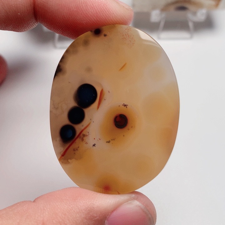 玛瑙/玉髓颈饰未镶嵌渣*伟