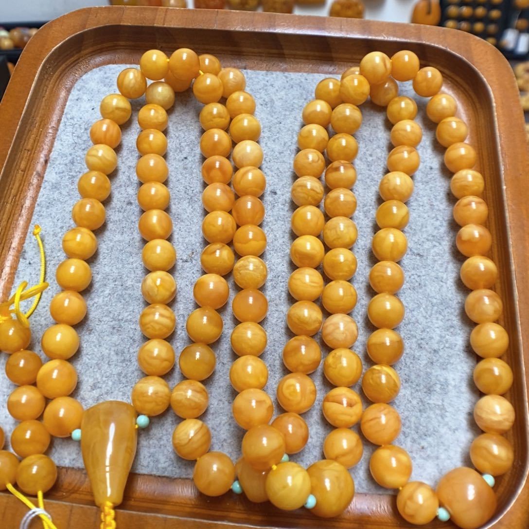 蜜蜡手链未镶嵌蜜蜡