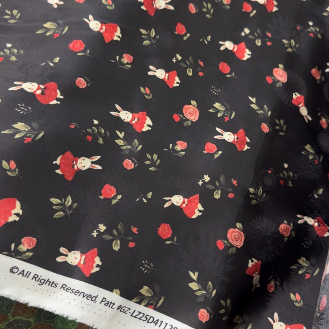 锦**兔一米价1.5宽纯人丝提花B高品