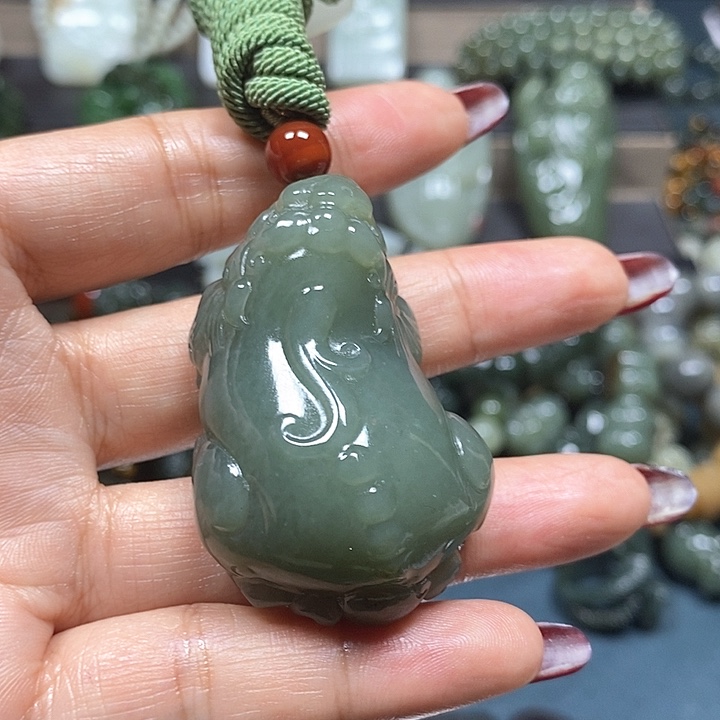 和田玉挂件未镶嵌